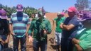 Participaram do evento, professores e alunos do módulo III do curso técnico em Agropecuária