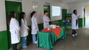 Durante o encontro, foram discutidos aspectos do PIBIC-Jr e do projeto de extensão na área de Química