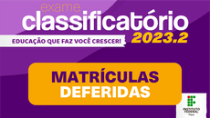 Confira a lista de matrículas
