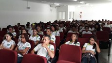 Atividade aconteceu no auditório do Campus
