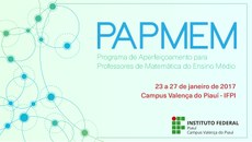 As inscrições serão realizadas de 15 de dezembro a 9 de janeiro.