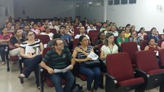 Pais e responsáveis foram orientados sobre o funcionamento da instituição
